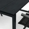 Devon utomhus matgrupp 210x100 cm med 6 Monaco Light positionsstolar