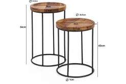 Dewester Satsbord 31 cm 2 Bord