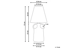 Diametro Bordslampa 51 cm E27