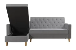 Divanbäddsoffa Liberty Grå