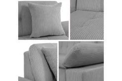 Djerra Soffa med Divan 3-sits