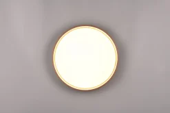 Doha LED Plafond 45 cm kaffe brun