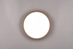 Doha LED Plafond 45 cm kaffe brun