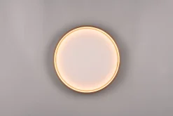 Doha LED Plafond 45 cm kaffe brun