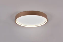 Doha LED Plafond 45 cm kaffe brun