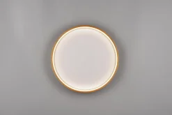 Doha LED Plafond 45 cm mattmässing