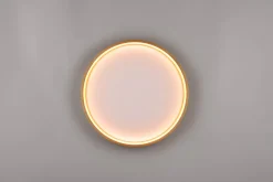 Doha LED Plafond 45 cm mattmässing