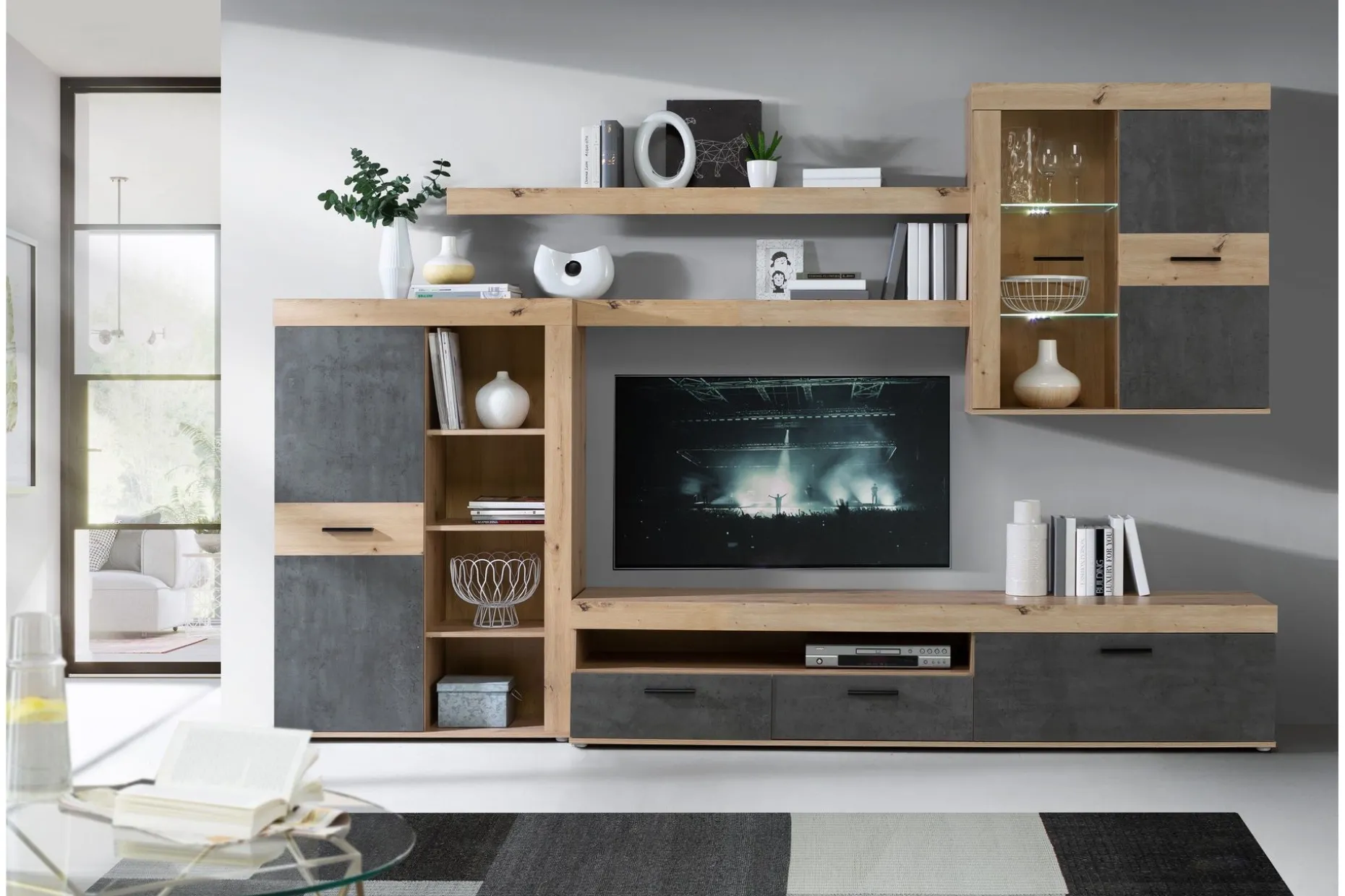 Dolnis Tv-möbelset 41x300 cm