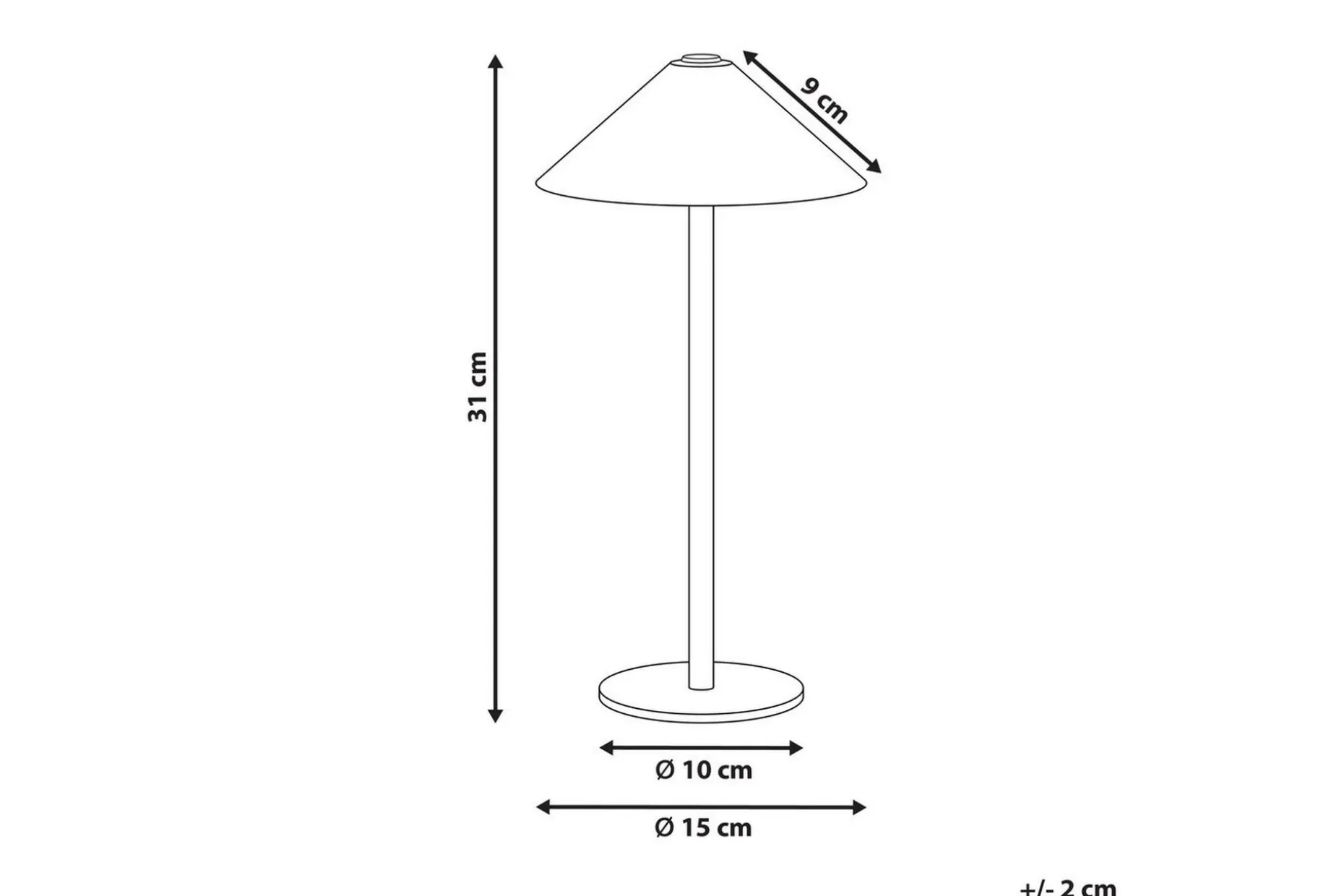 Dorata LED Skrivbordslampa