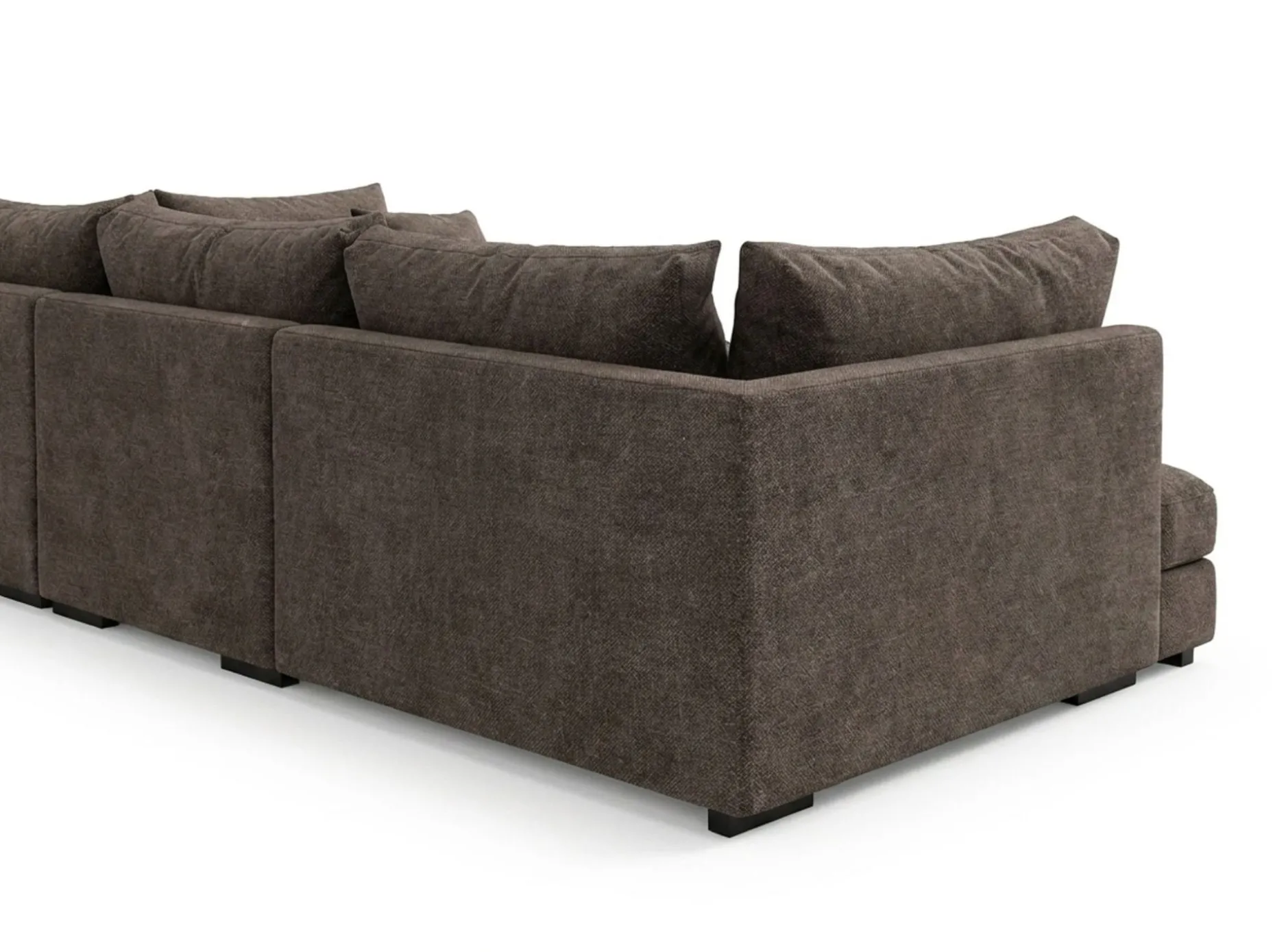 Dubai Stor U Soffa modul med Divan Vänster Extra Djup i Chenille