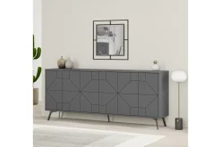 Dune Konsollbord 183,8x77,4 cm Antracit