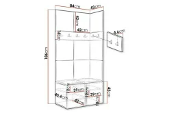 Dunvegan Highboard Graphite