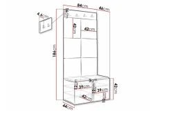 Dunvegan Highboard White