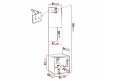 Dunvegan Highboard White