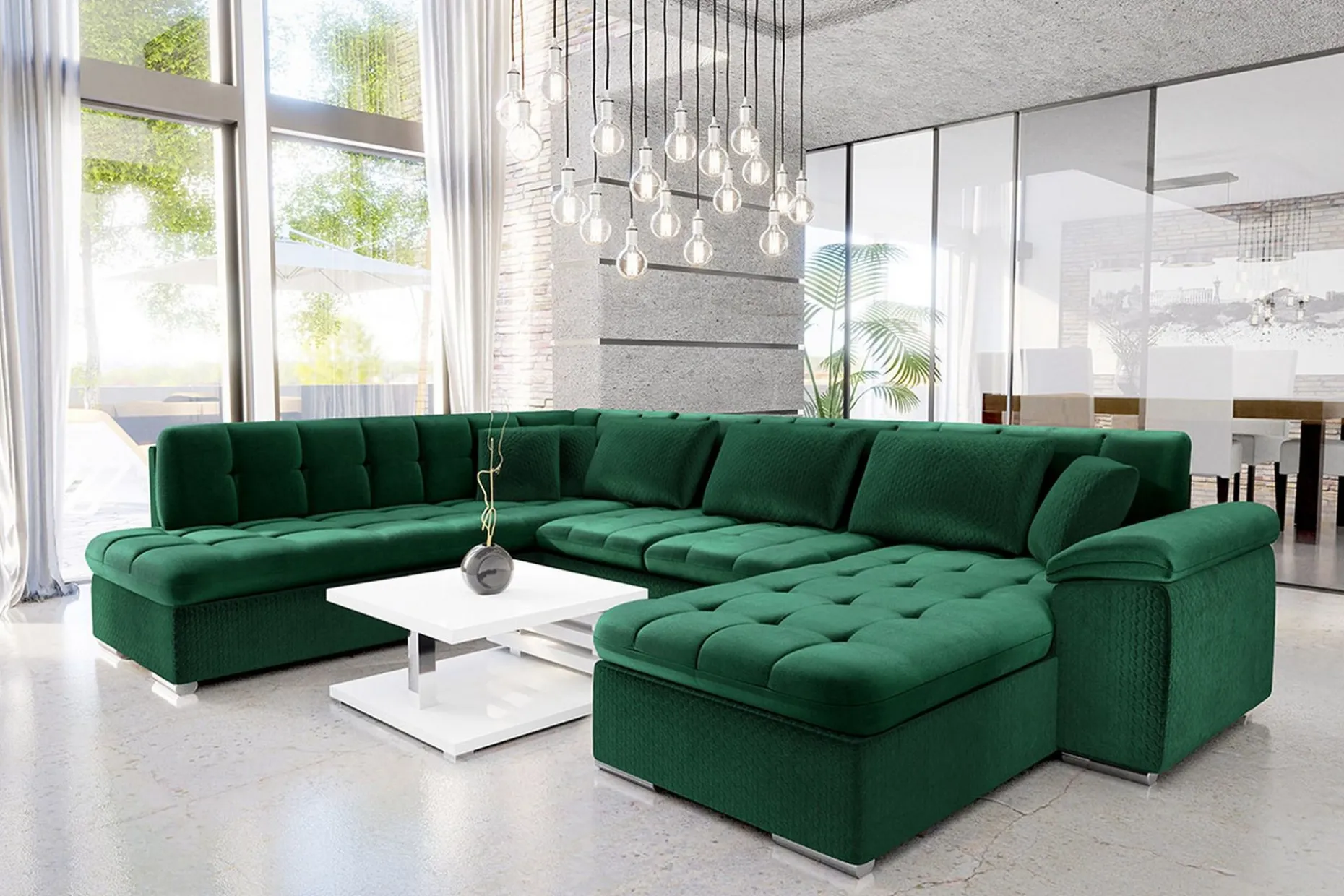 Dynir Bäddsoffa Divan Höger