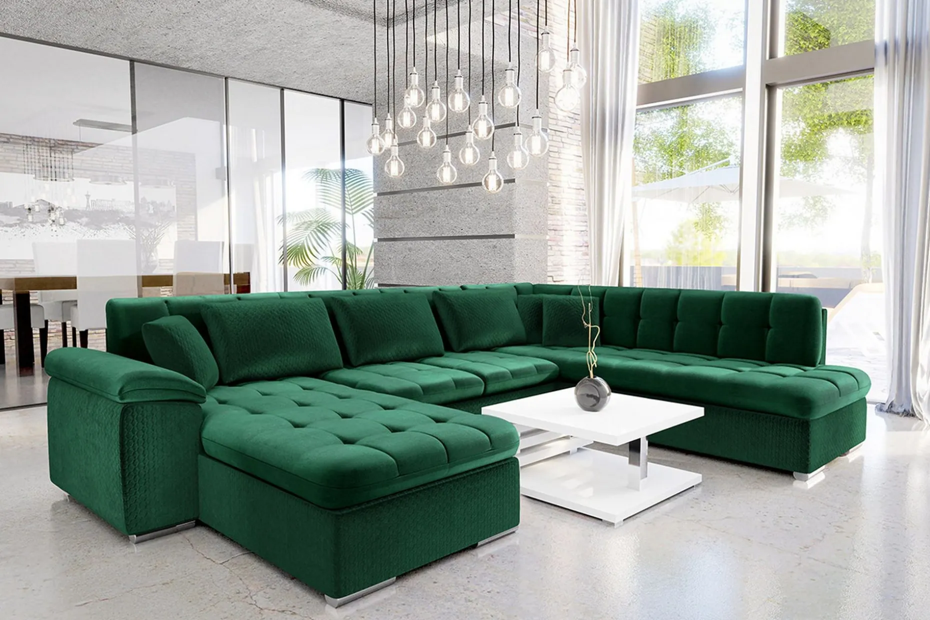 Dynir Bäddsoffa Divan Vänster