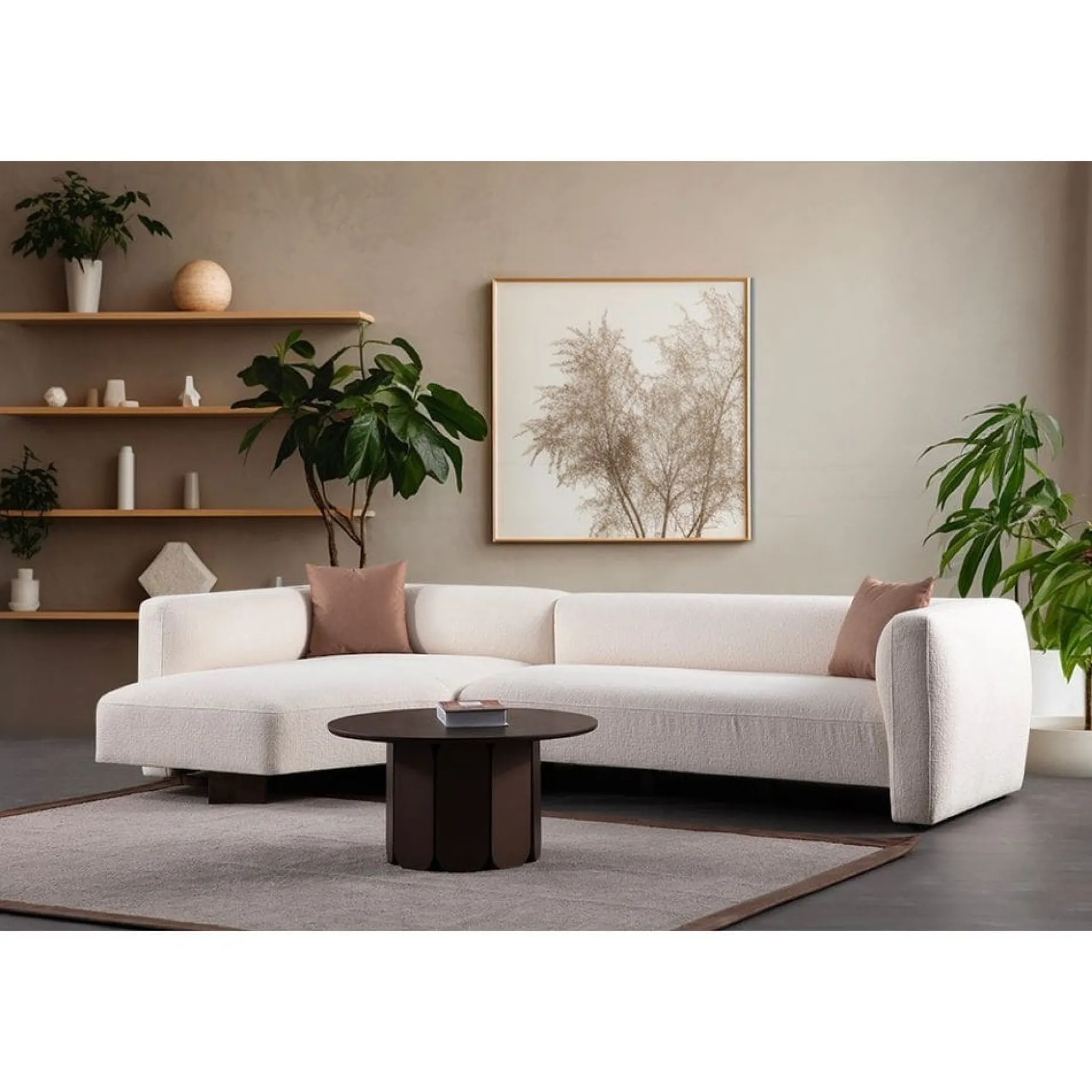 Elvaris 4-sits Soffa med Divan