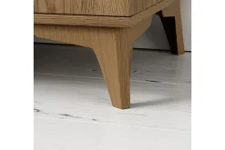 Entsian Vitrinskåp 60 cm djup 100 cm bred 192 cm hög Trä Glas