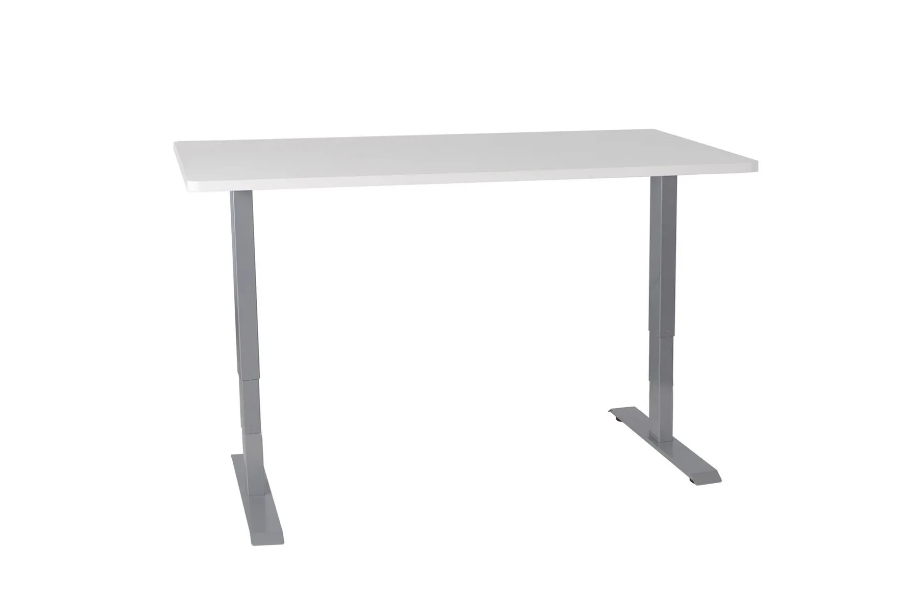 Ergo Bord Elektrisk Silvergrå/Vit