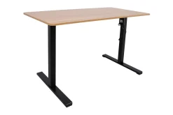 Ergo Optimal Skrivbord med motor 140x70 cm Trä/Svart