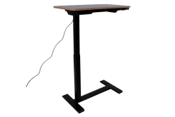 Ergo Skrivbord Justerbar Svart