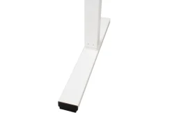 Ergo Skrivbord med 1 motor 120x60 cm Vit/ek