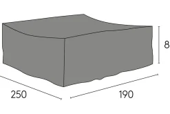 Eskilstuna Möbelskydd 190x250 cm Grå