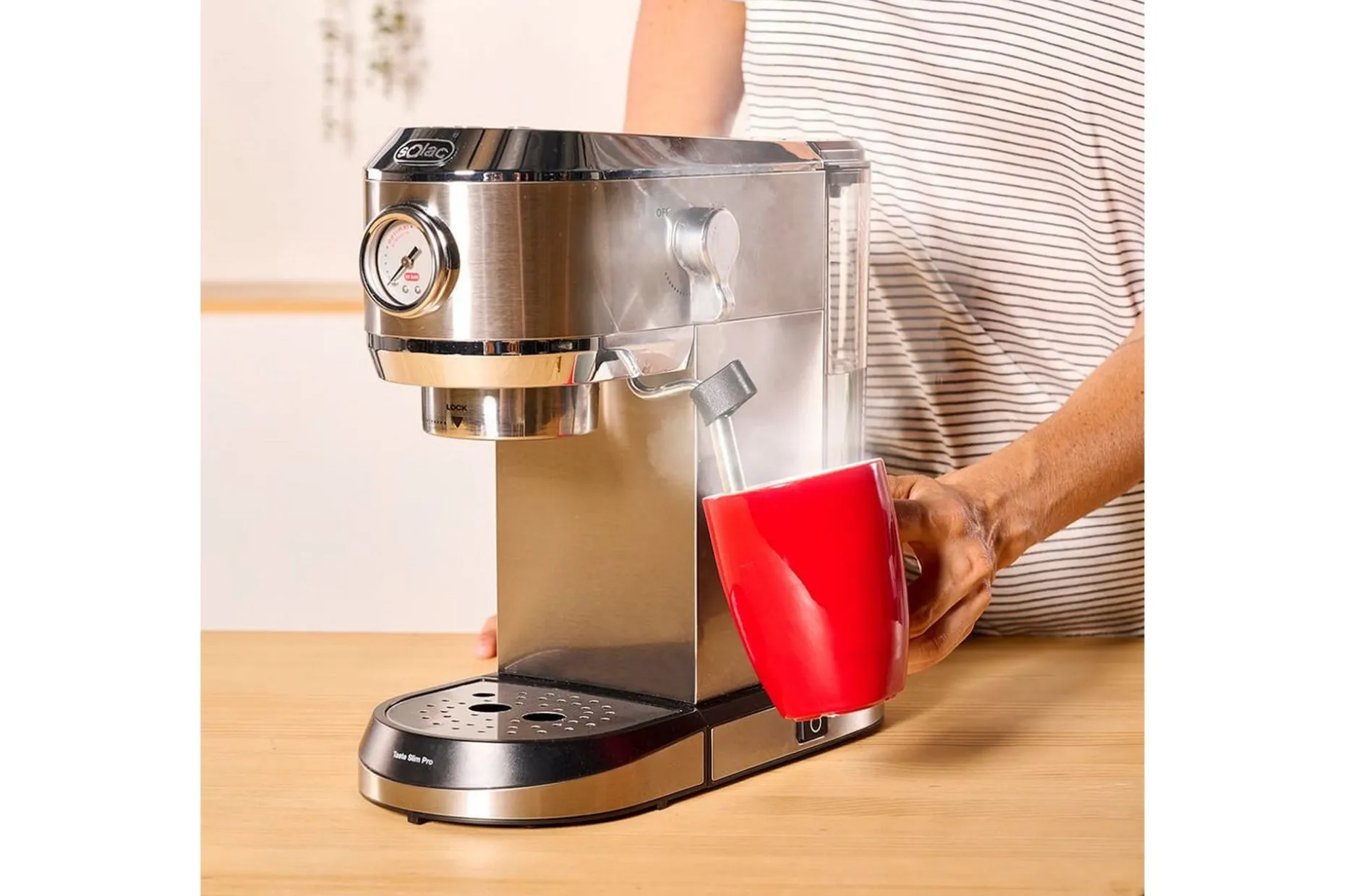 Espressomaskin Solac Taste Slim Pro