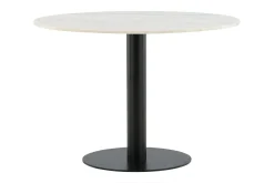 Estelle Matbord 106 cm Runt Marmor