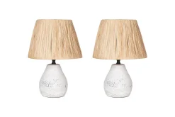 Favignito Bordslampa 2 st 31 cm E27