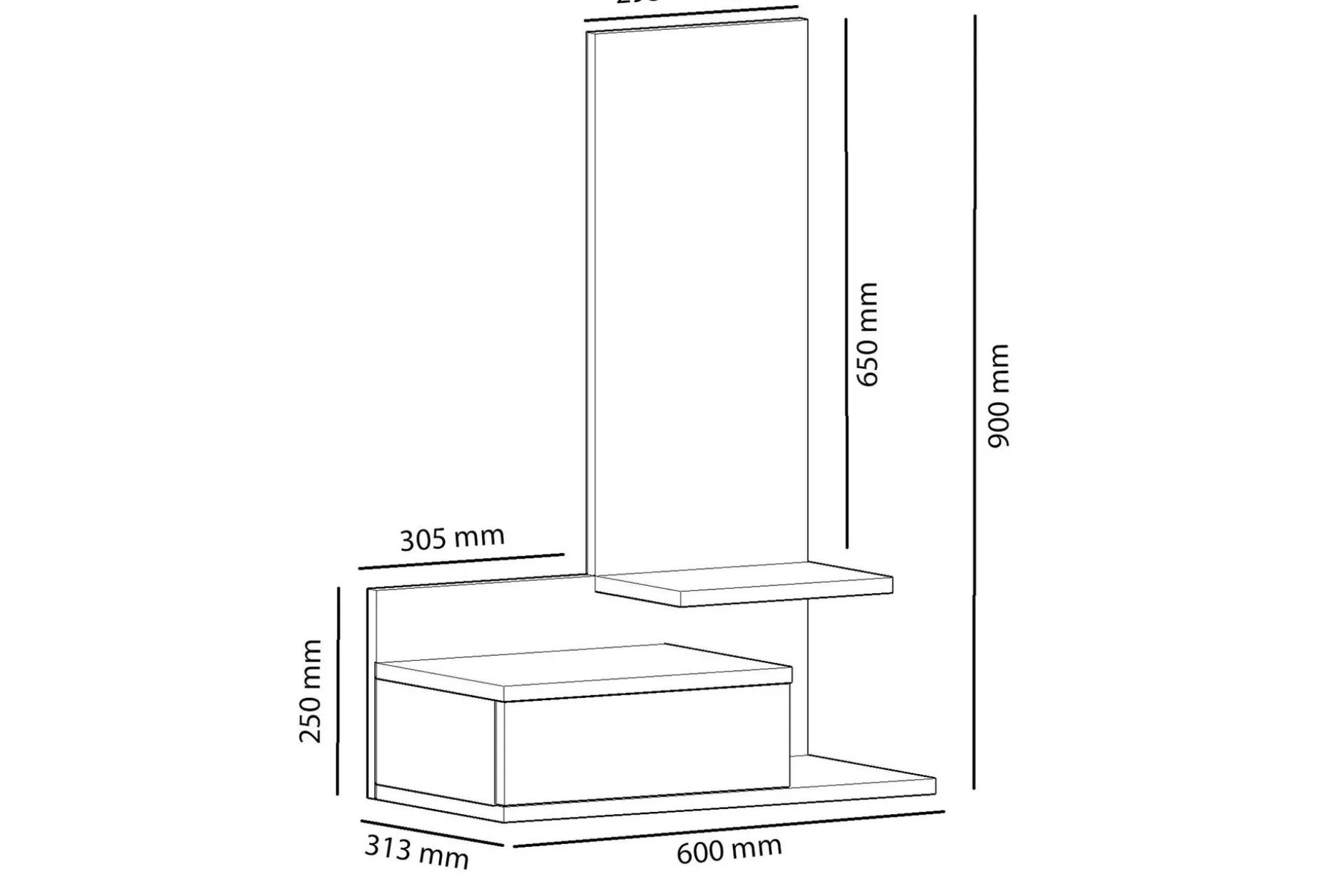 Filford Sideboard 60 cm