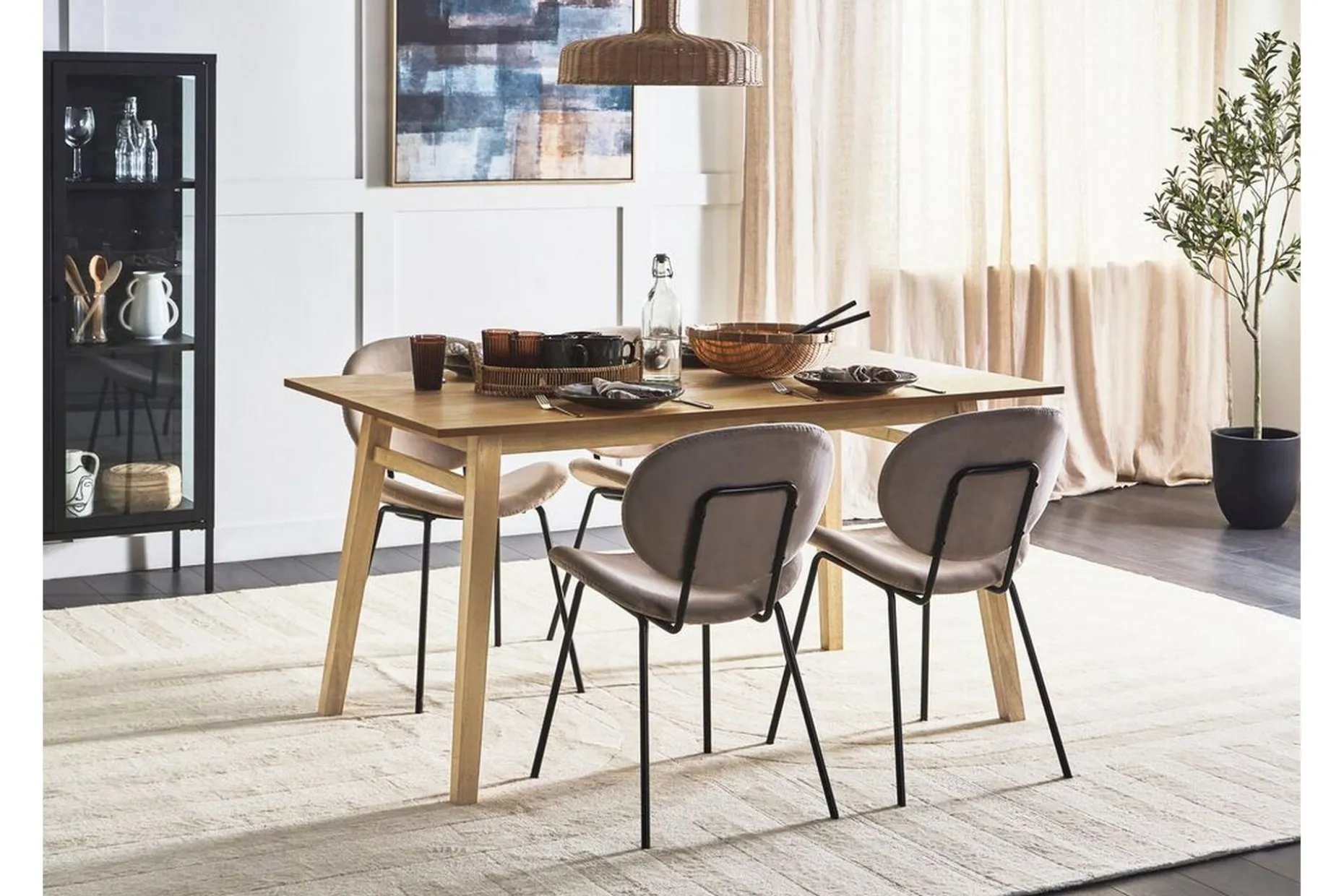 Filipp Matbord 90 cm Rektangulär