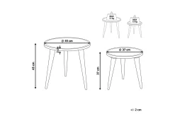 Fiorenzo Satsbord 45 cm