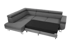 Fonti Bäddsoffa m. Schäslong 3-sits L-formad