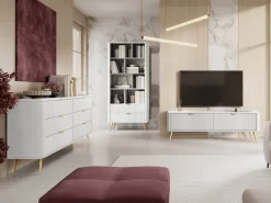 Forba Möbelset vardagsrum - tv-bänk, bokhylla och skänk