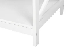 Fostia Soffbord 100 cm med Förvaring Hylla