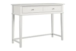 Franklin Skrivbord 90 cm med Förvaring Låda Vit