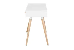Frisange Skrivbord 120 cm med Förvaring 2 Lådor + Hylla