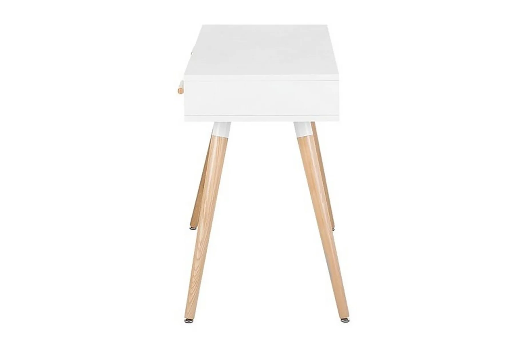 Frisange Skrivbord 120 cm med Förvaring 2 Lådor + Hylla