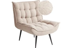 Fåtölj Alvesta Beige/svart