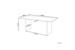 Fyrsil Matbord 90 cm Rektangulär
