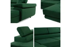 Gabina Soffa med Divan och Schäslong 4-sits