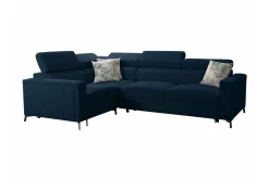 Galbally 3-sits Hörnbäddsoffa Dark blue