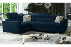 Galbally 3-sits Hörnbäddsoffa Dark blue
