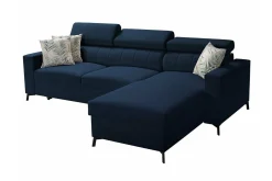 Galbally 3-sits Hörnbäddsoffa Dark blue