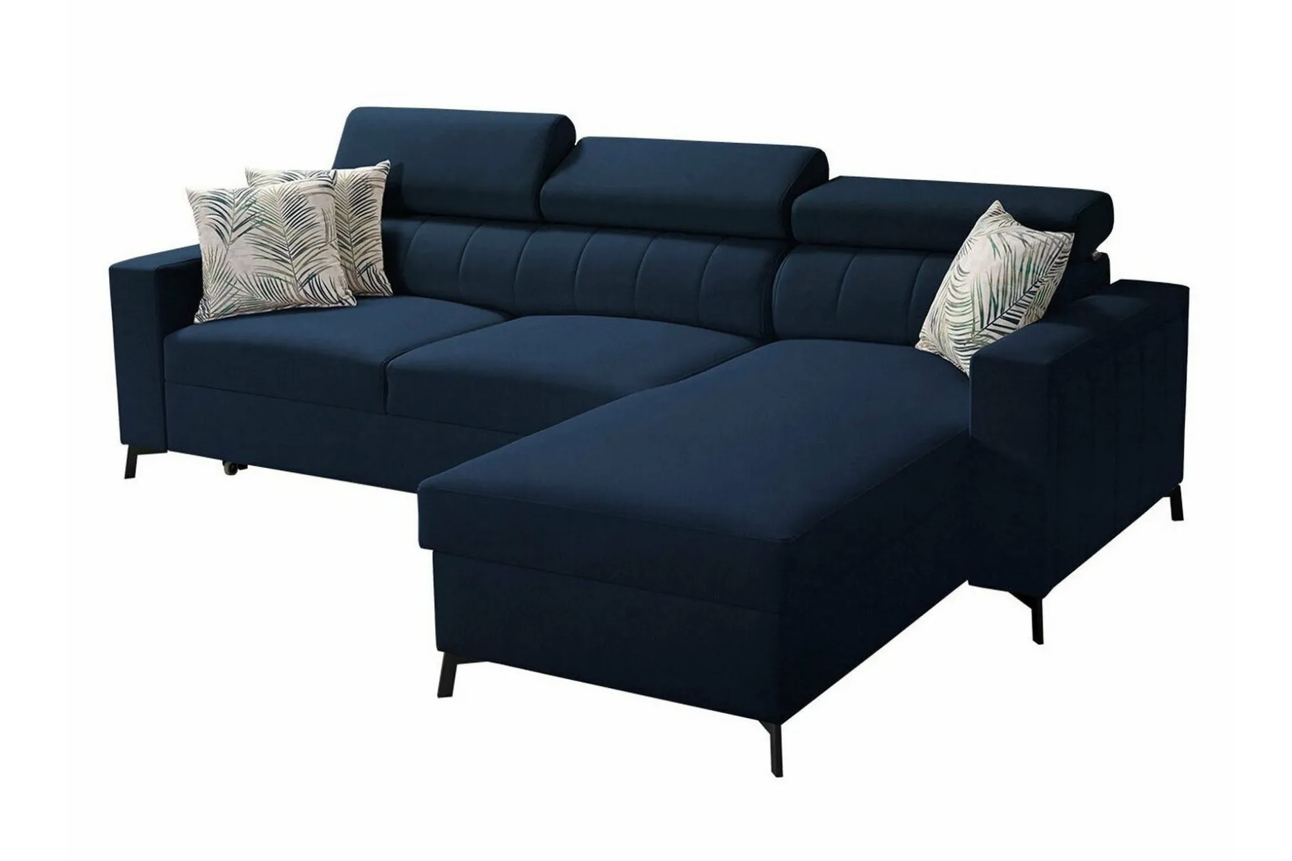 Galbally 3-sits Hörnbäddsoffa Dark blue