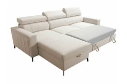 Galbally 3-sits Hörnbäddsoffa Dark blue