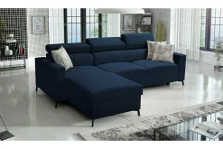 Galbally 3-sits Hörnbäddsoffa Dark blue