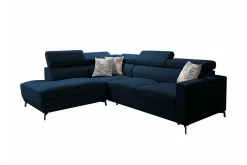 Galbally 3-sits Hörnbäddsoffa Dark blue