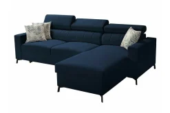 Galbally 3-sits Hörnbäddsoffa Dark blue